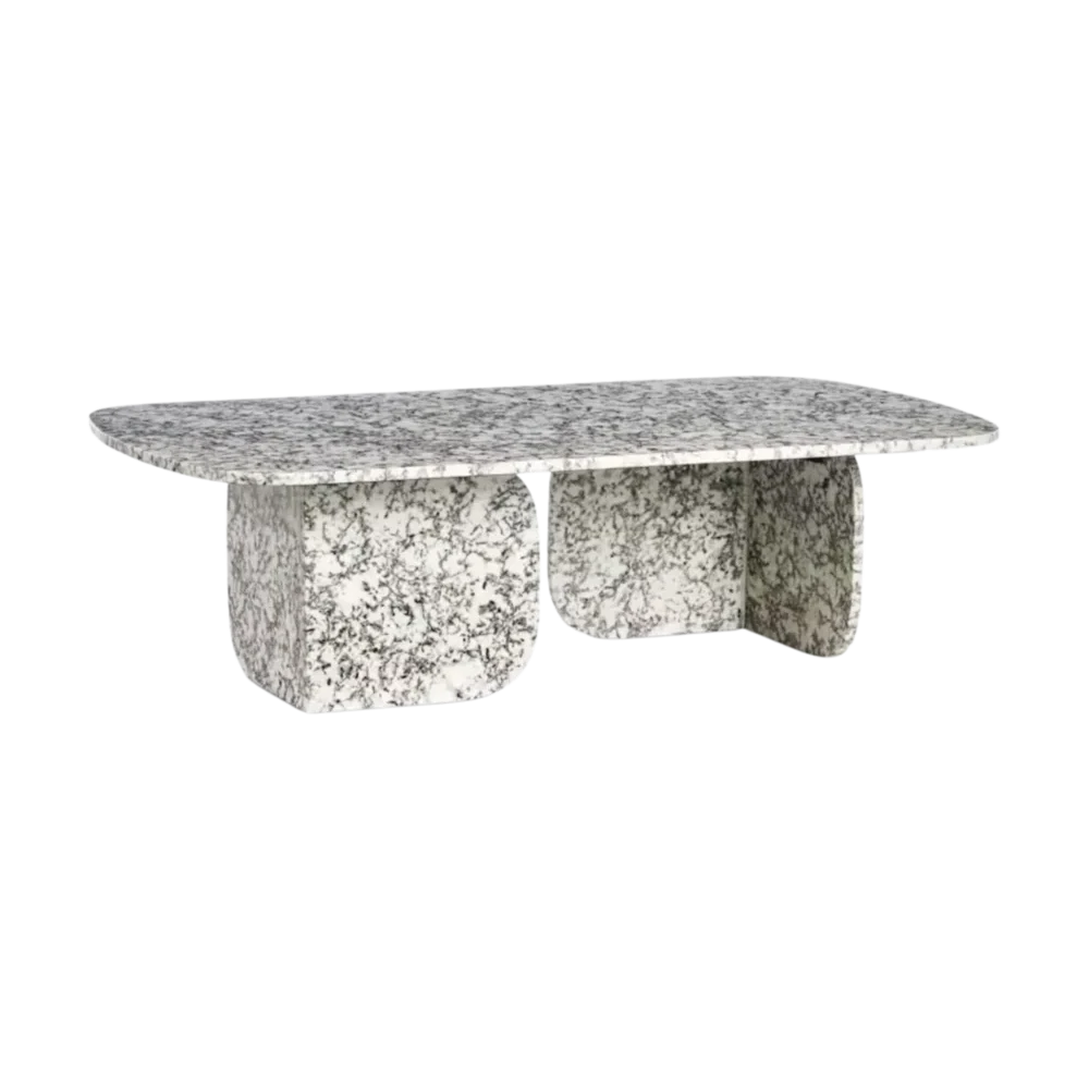 Ramone Coffee Table — Speckled Black Marble
