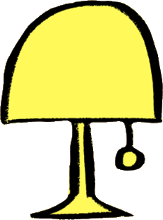 Design Hunters lamp logo